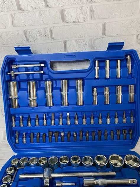 Набір інструментів головок і біт 108 од у кейсі тріскачки 72T