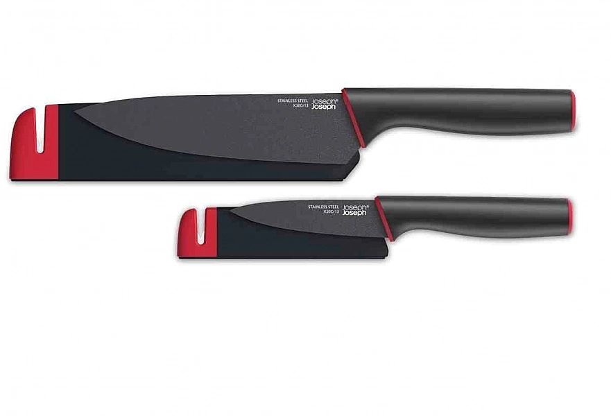 Zestaw 2 noży z ostrzałkami Slice&Sharpen / Joseph Joseph