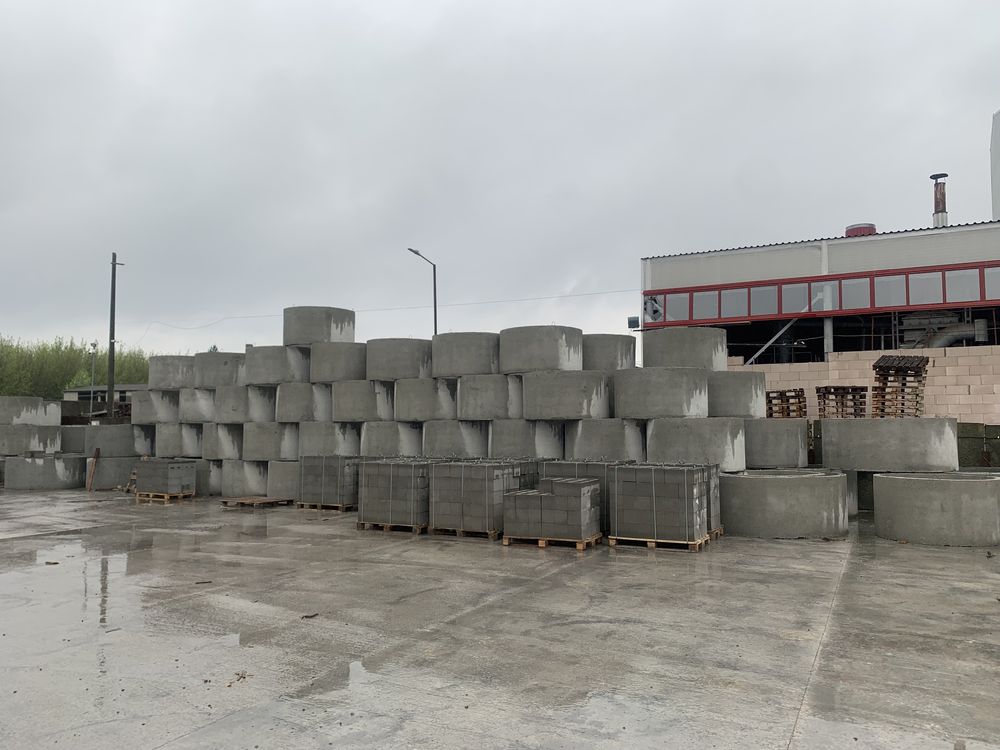 Бетонні кільця КС-08-07 з доставкою та монтажем Борова Фастівський рн