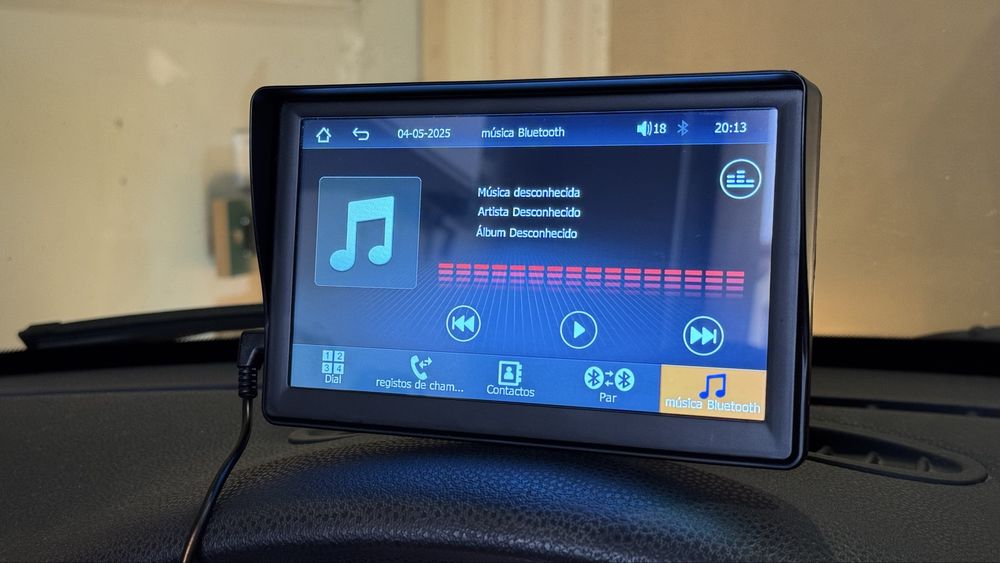 Carplay/Android Auto para qualquer carro/universal - suporte vidro
