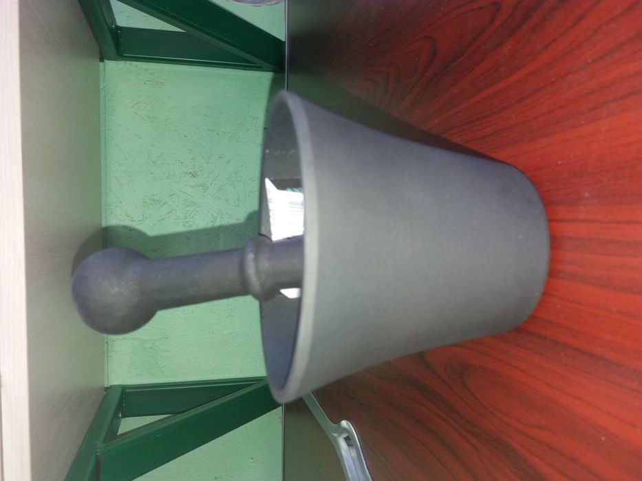 Чугунный аксессуар .Ступка с пестиком.Чугунная ступка .