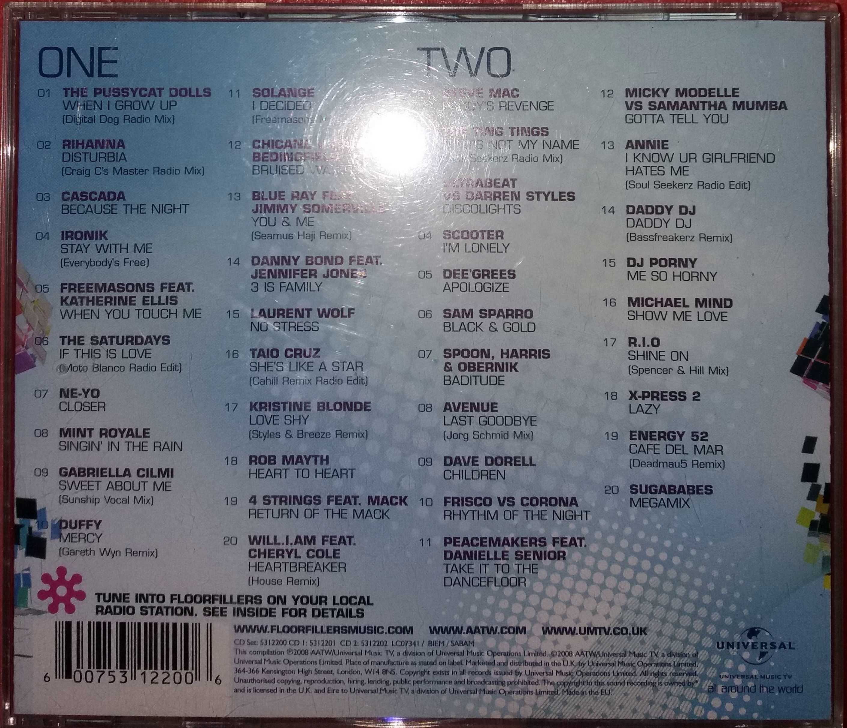 2xCD Compilation Clubland, Floorfillers Clubmix, Electro, Party Music!