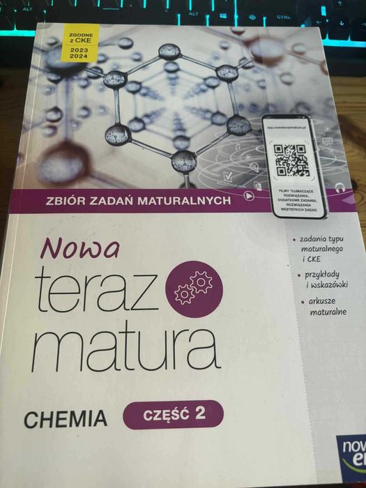 Teraz matura Chemia zbiór zadań części 1 i 2