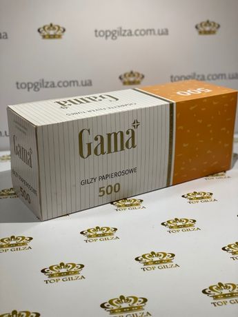 GAMA 500 Гильзы для сигарет, гильзы для табака, сигаретные гильзы