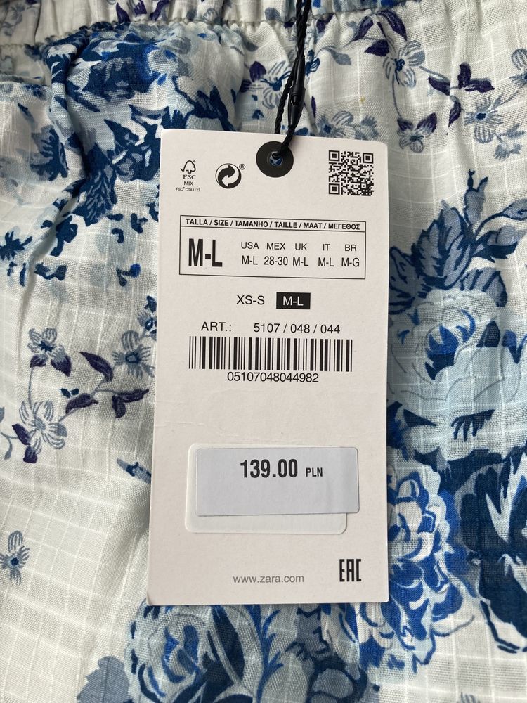 Spódnica maxi marki Zara, nowa