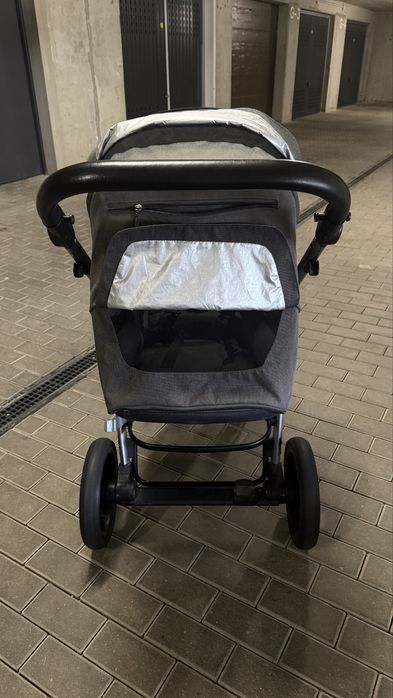 Zestaw wozek 3w1-fotelik 0-13kg z baza-lozeczko