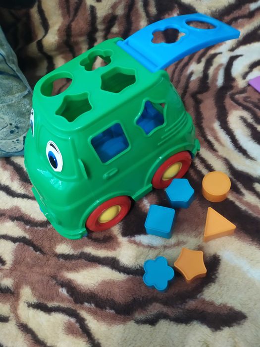 Дитяча іграшка кран з музичним і світловим супровідом