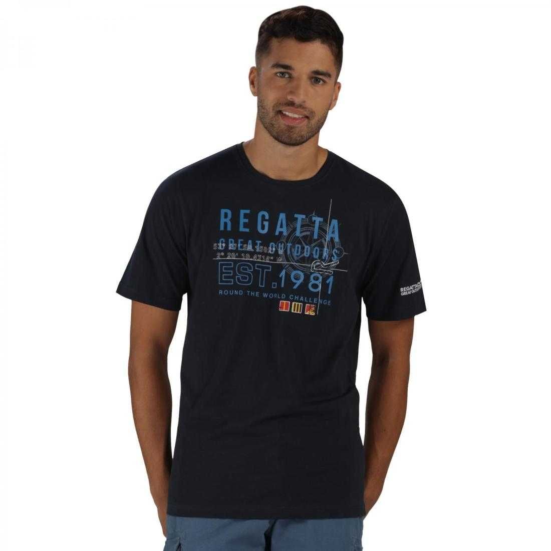 T-shirt Regatta Cline Navy rozm. M (eur 50)