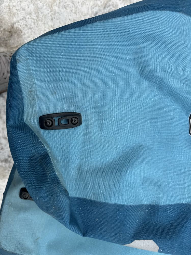 Гермосумка велосипедная Ortlieb Back-Roller Plus dusk blue-denim, 20 л