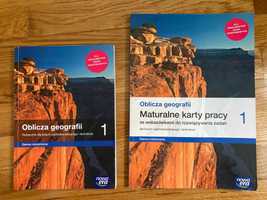 Oblicza geografii podręcznik 1 Maturalne karty pracy 1 Nowa Era