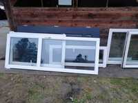 Okna drzwi balkonowe PCV używane sprzedam