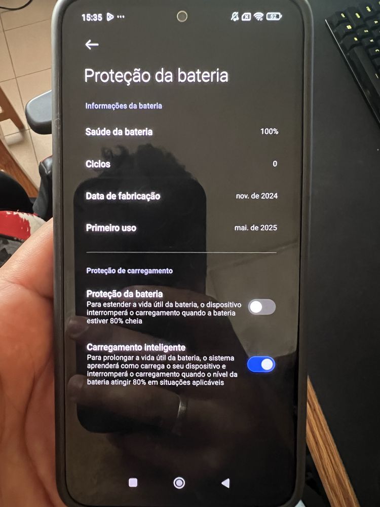 Redmi Note 14 como novo pouco uso