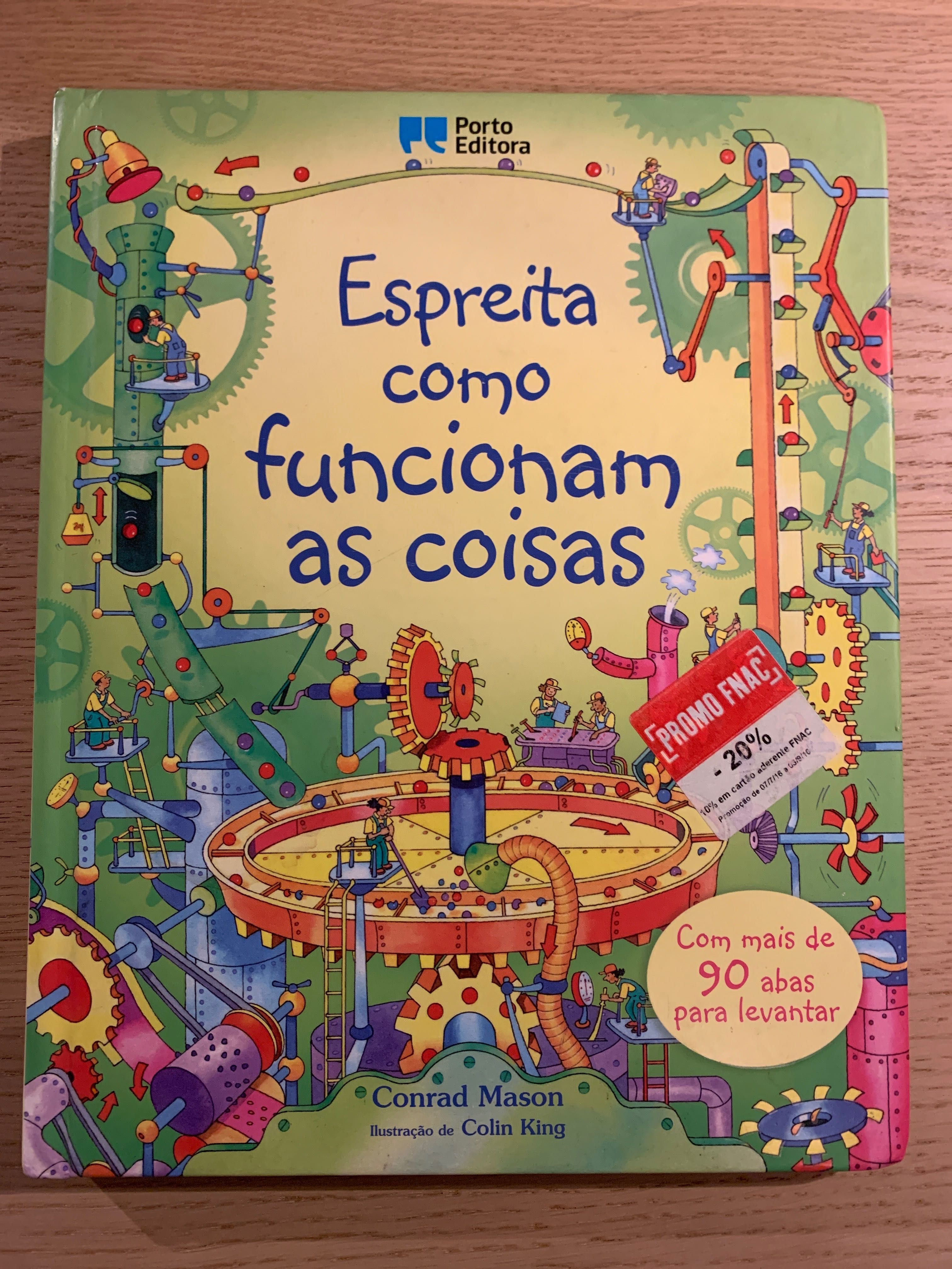 Livro “ Espreita como funcionam as coisas”