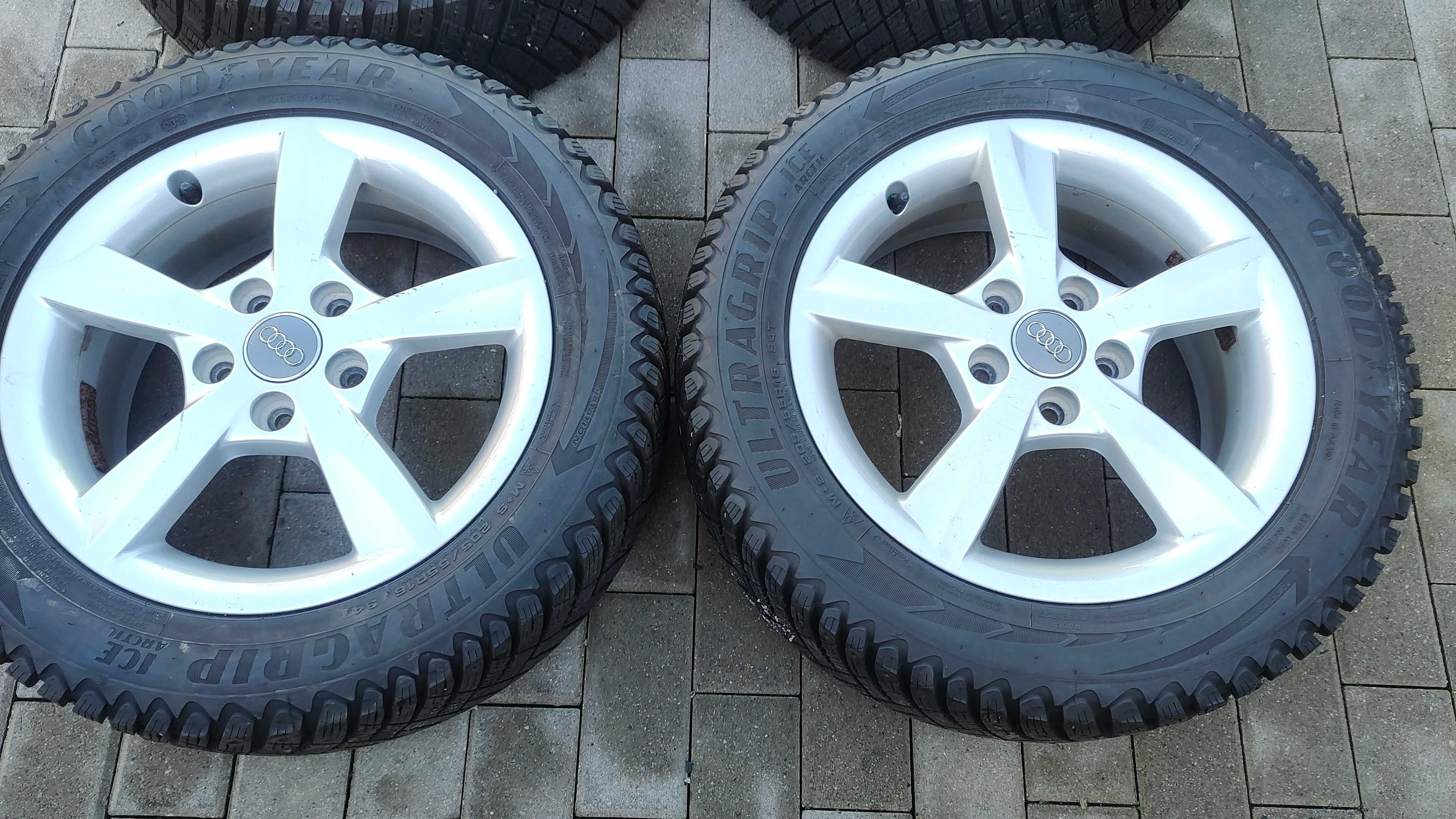 Koła Zimowe Audi A3 A4 205/55/16 8mm