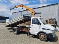 Iveco Daily 49-10  WYWROTKA 3-STRONNA + HDS