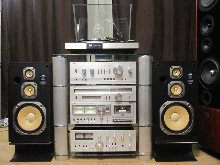 ИДЕАЛЬНАЯ Стереосистема от VICTOR «Silver Vintage» *SUPER SOUND
