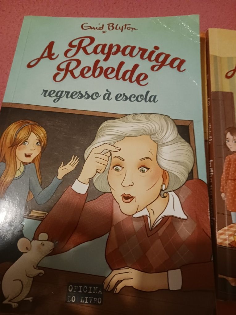 Livros A rapariga rebelde