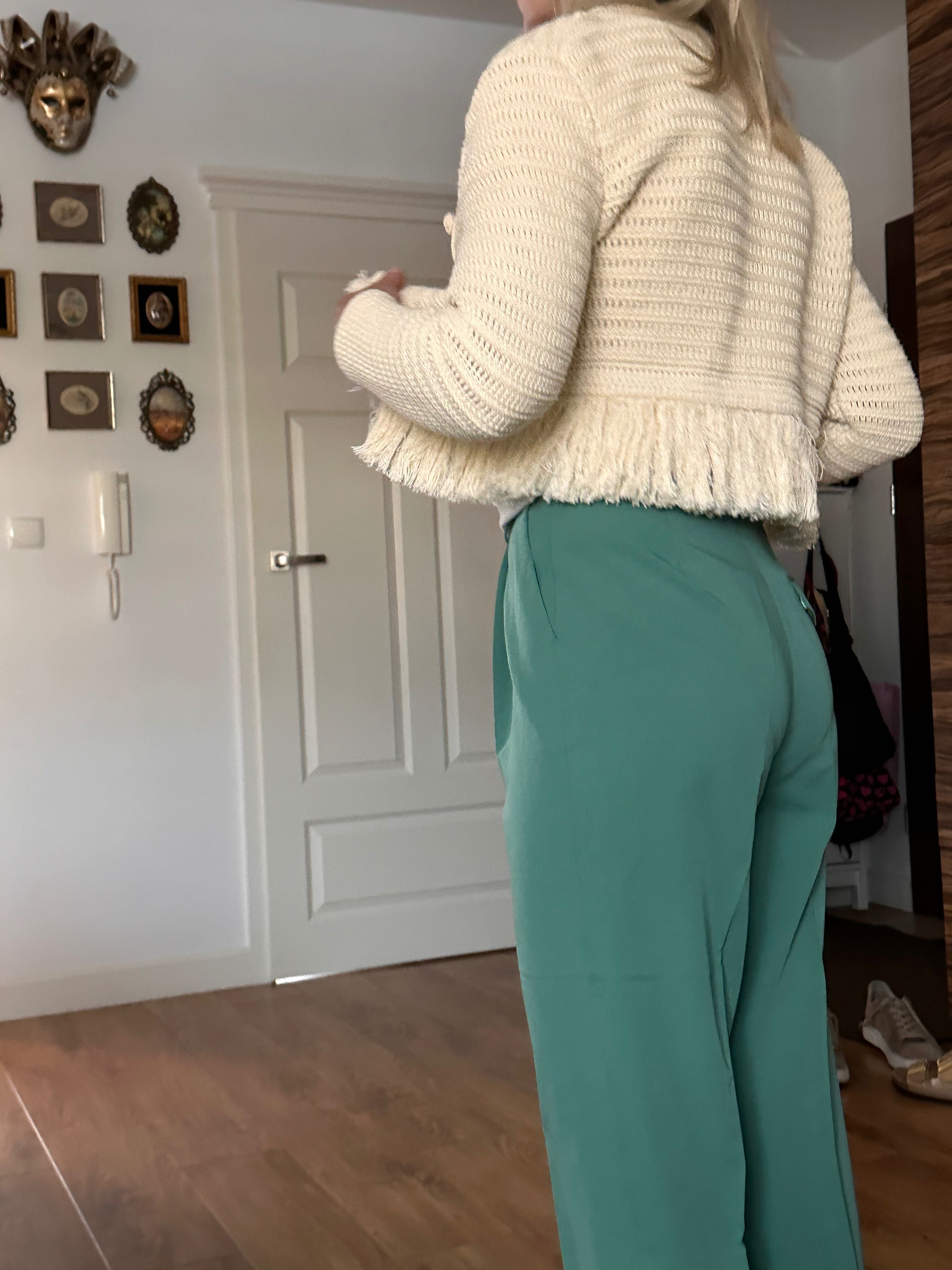 spodnie klasyczne casual 36 s