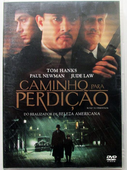 DVD - Caminho para a Perdição, com Paul Newman, Tom Hanks