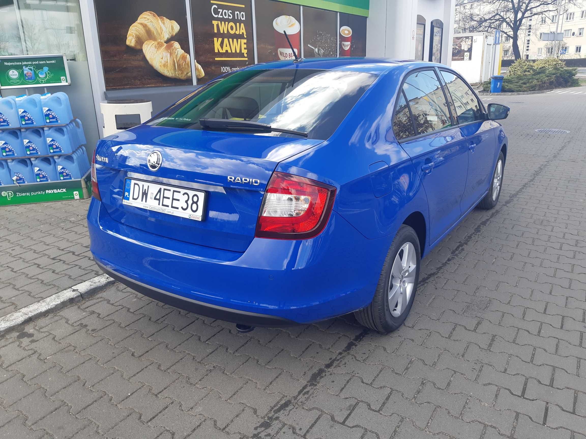 Skoda Rapid DSG, Wynajem długoterminowy samochodów, wypożyczalnia aut