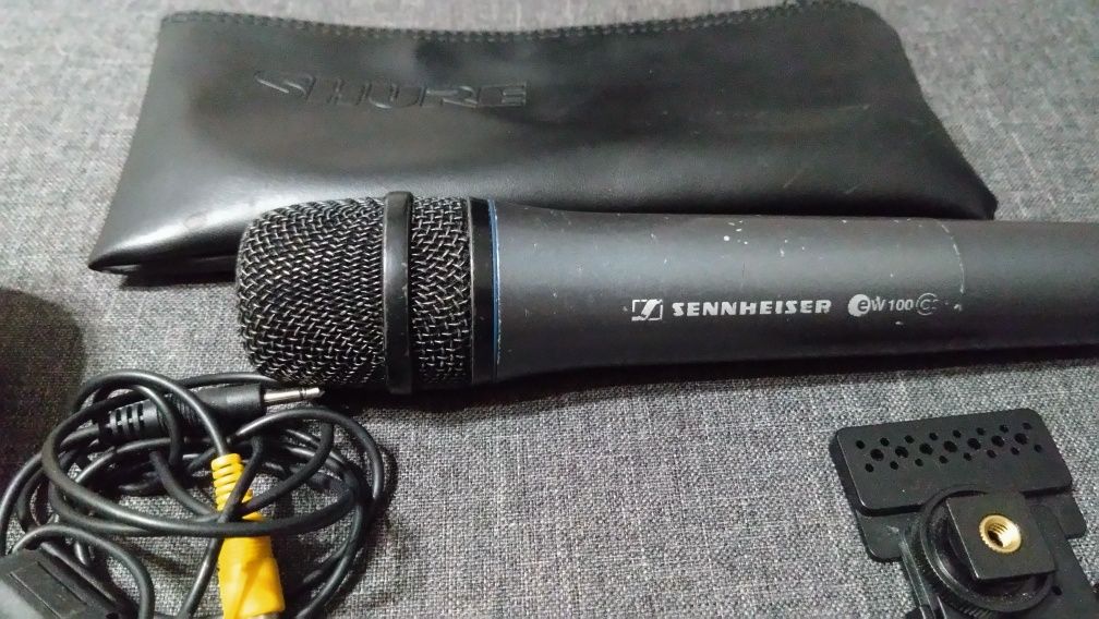 2 zestawy sennheiser ew100 g2 mikroporty i mikrofony, okazja