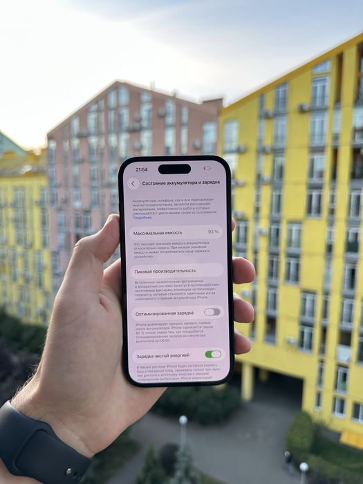 93% Аккум Идеал iPhone 14 Pro 128Gb Space Black Neverlock Айфон про