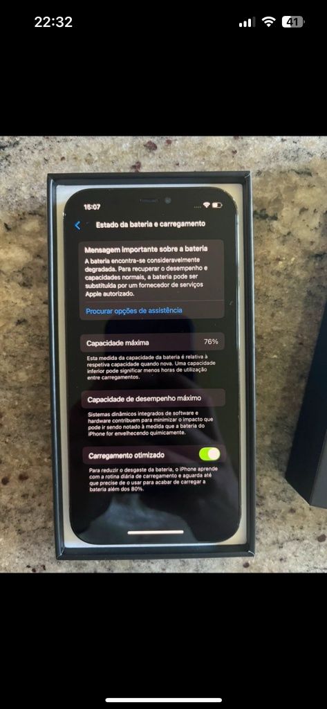 Iphone 12 pro em bom estado