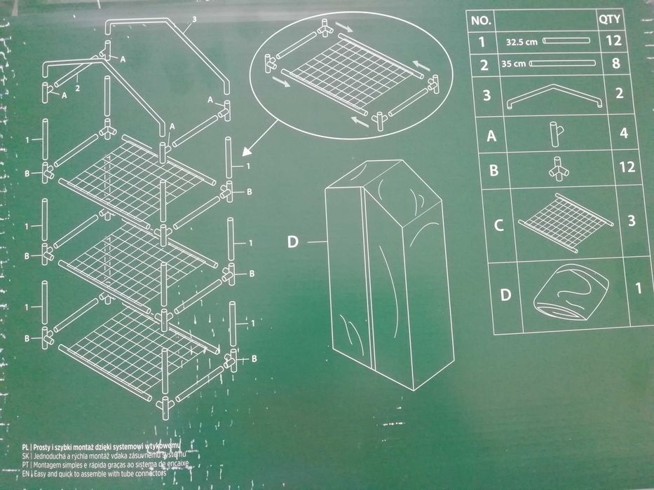 Szklarnia na balkon balkonowa na taras na ogród ogrodowa na działkę