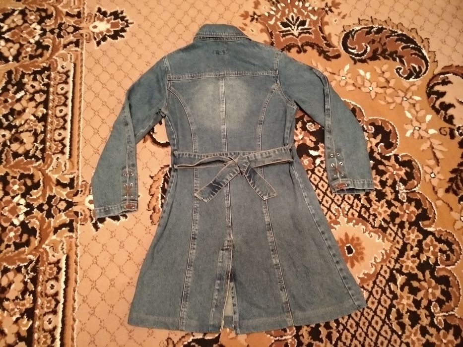 Плащ джинсовий жіночий