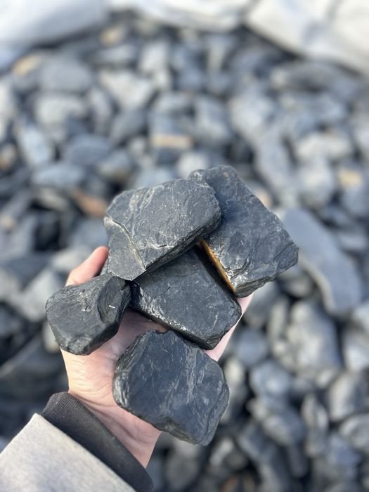 KORA KAMIENNA ANTRACYTOWA Czarna Kamień do Akwarium Malawi Tanganika