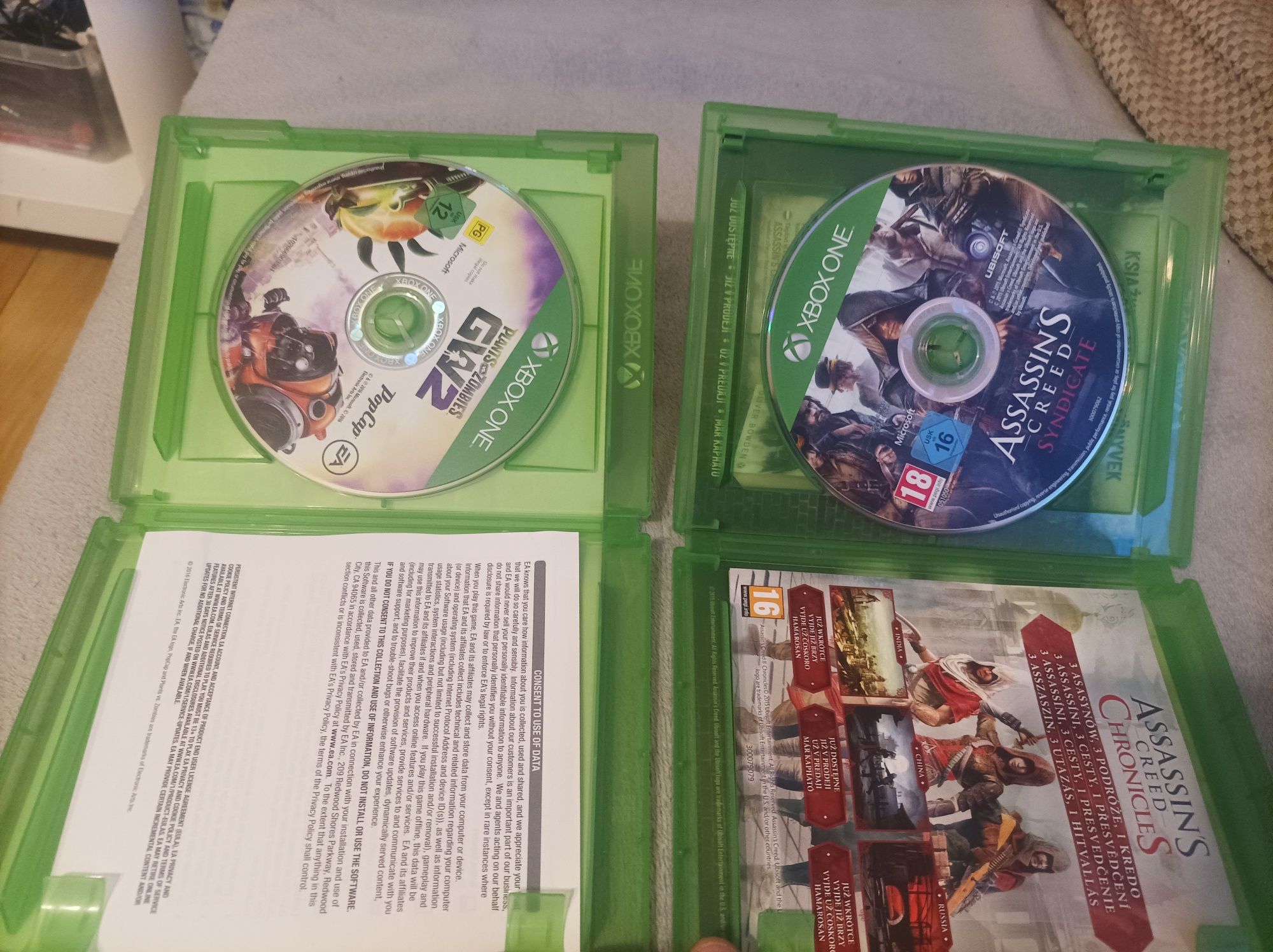 Dwie gry Xbox one assassin's i gw2