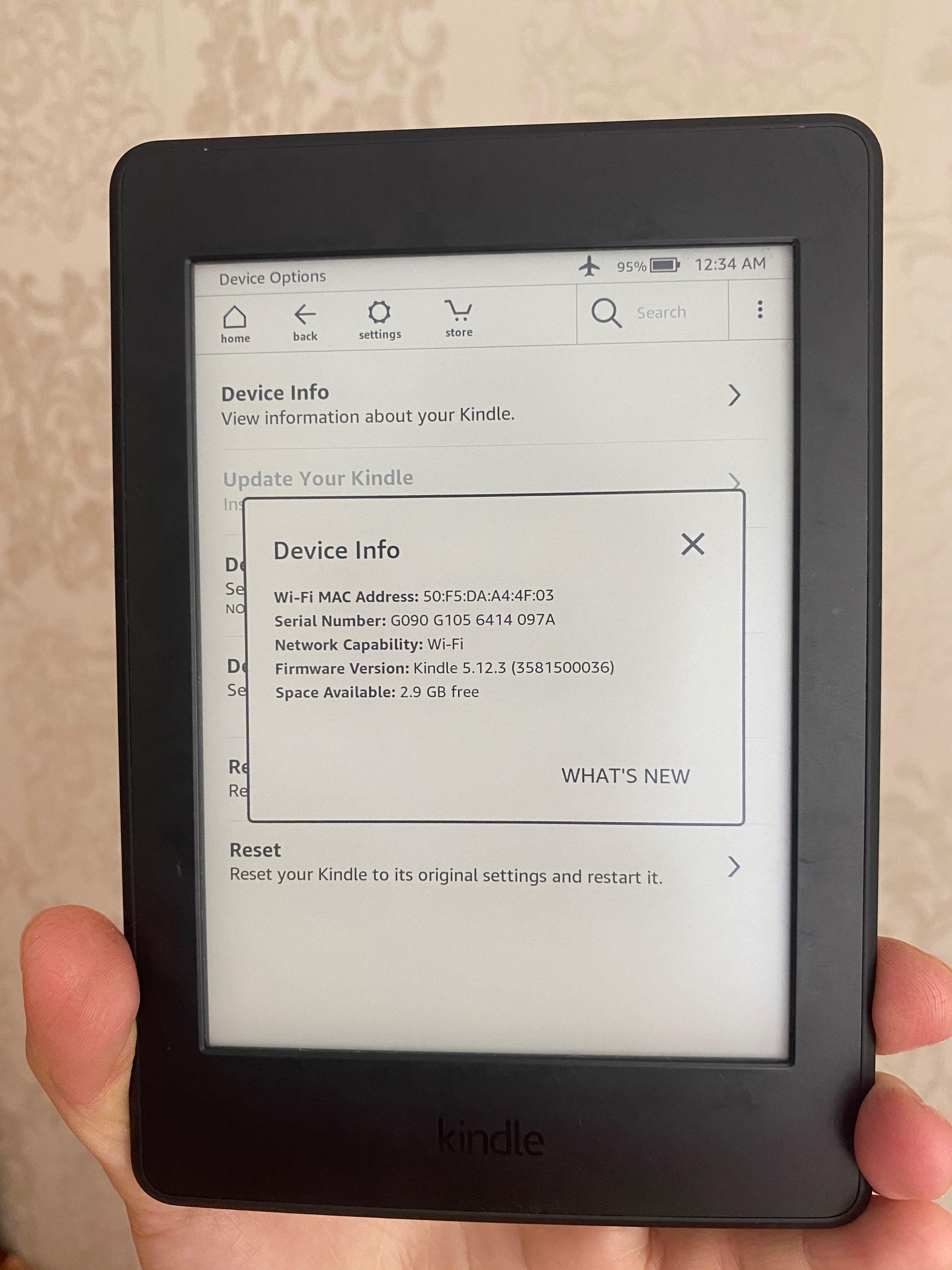 Електронна книга kindle paperwork