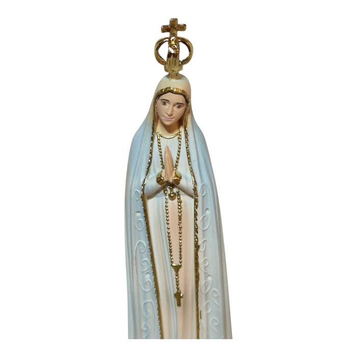 N. Senhora De FÁTIMA 10Cm Pintada