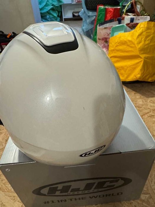 Kask motocyklowy HJC i40 Pearl White XL 61