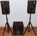 Zestaw Aktywny 2+1 Sub 2xSat 2xStatyw 2xPrzewody 1400W PL Wyprzedaż!!!
