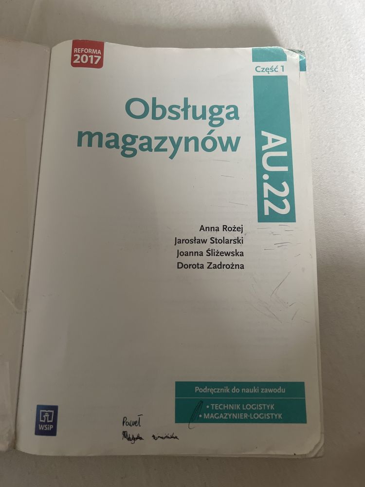 Obsluga magazynów część 1 AU.22