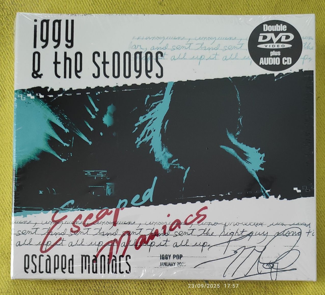 Iggy & The Stooges - Escaped Maniacs 2DVD+CD