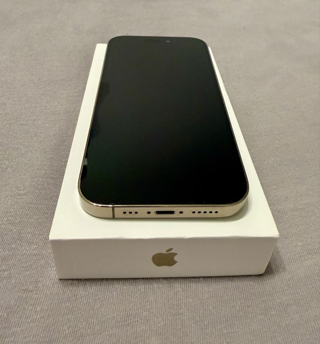 Sprzedam Iphone 14pro 256gb gold idealny