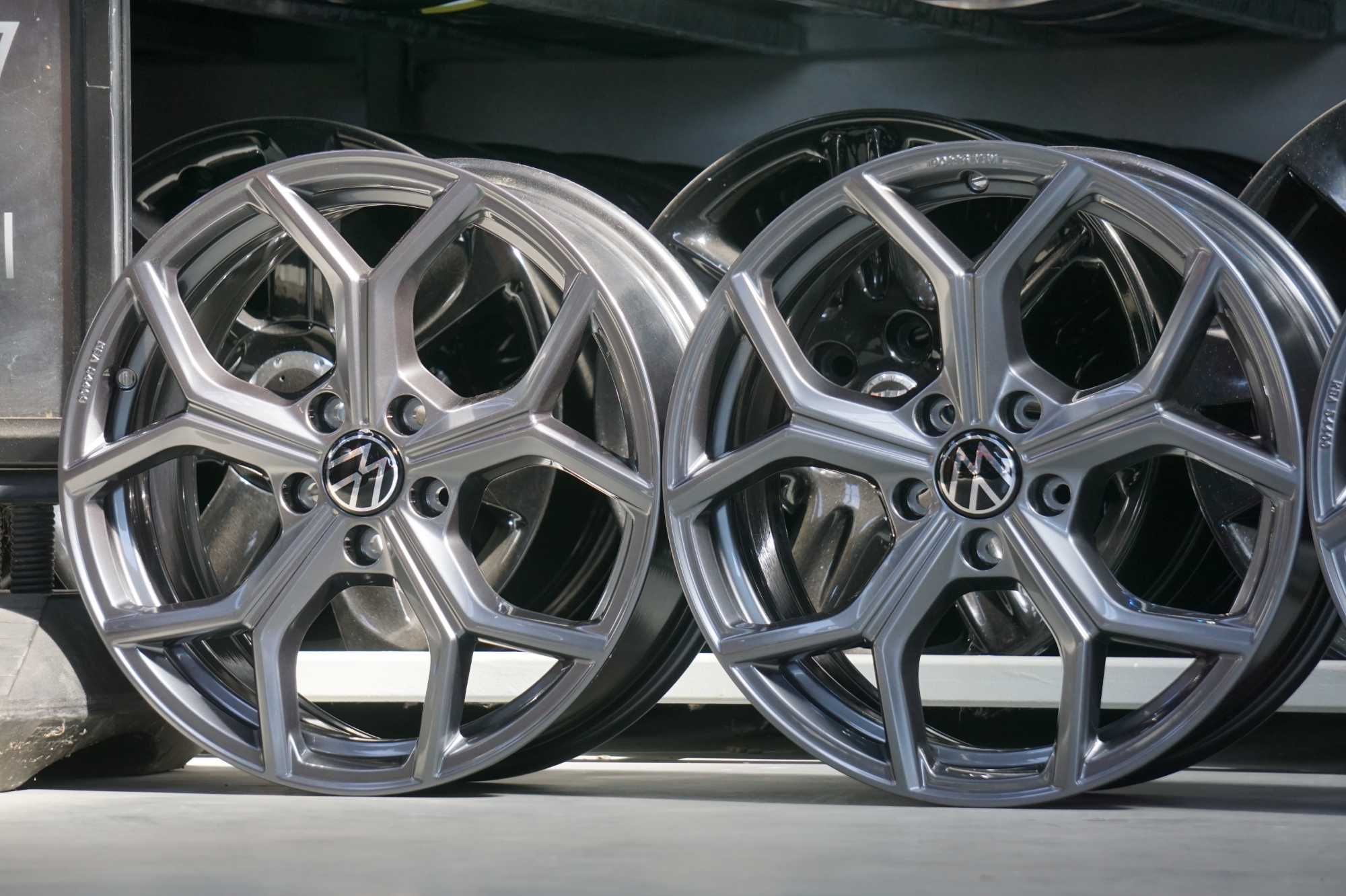 Alufelgi oryginał VW Golf 8, Tiguan 5x112 7,5Jx18 et51 cb57,1 grafit