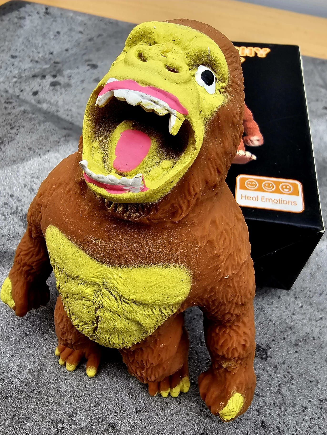 Squishy gniotek Goryl nowy dla dzieci zabawka