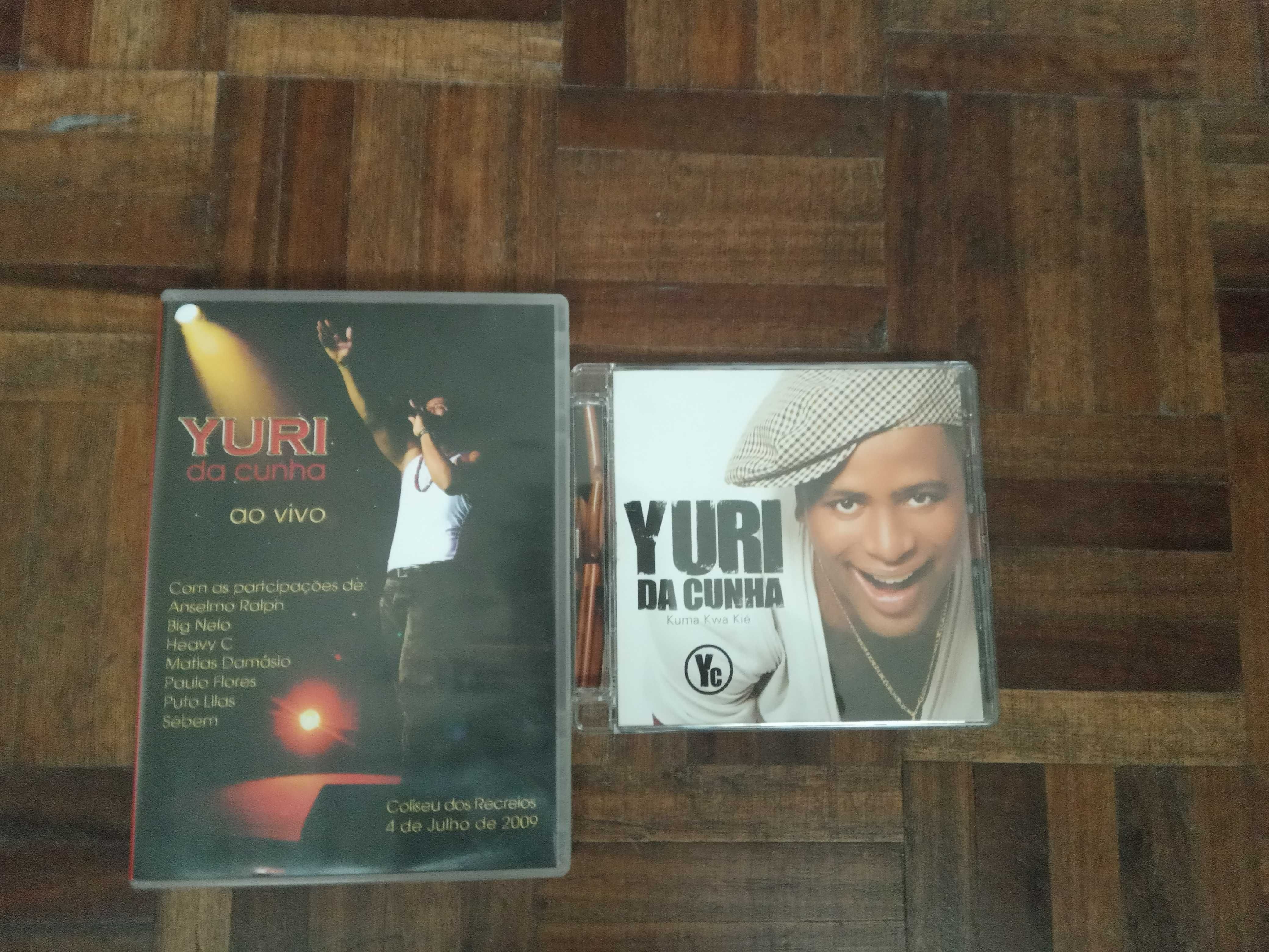 Dvd - Yuri da Cunha ao vivo - e Cd  Yuri Da Cunha – Kuma Kwa Kié -