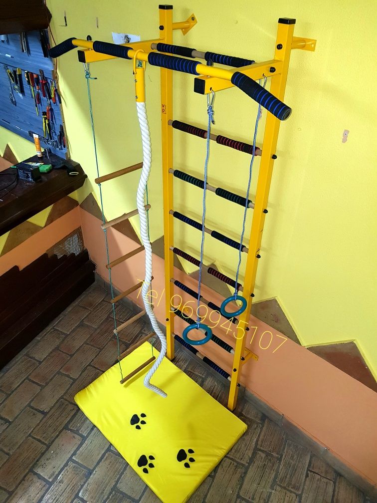 Espaldar gimnasio para criança