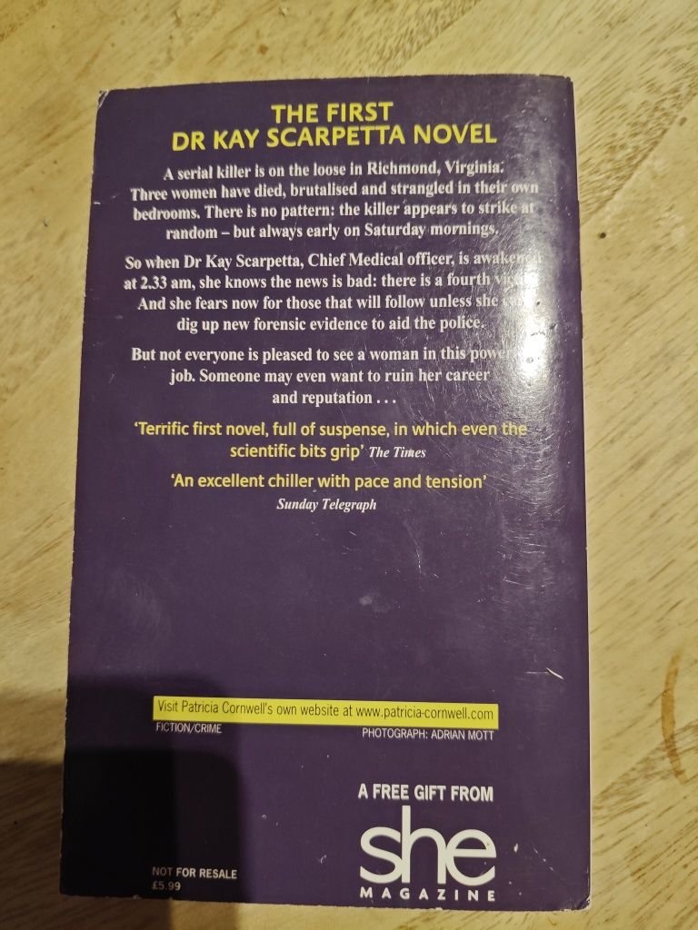 Post Mortem by P. Cornwell