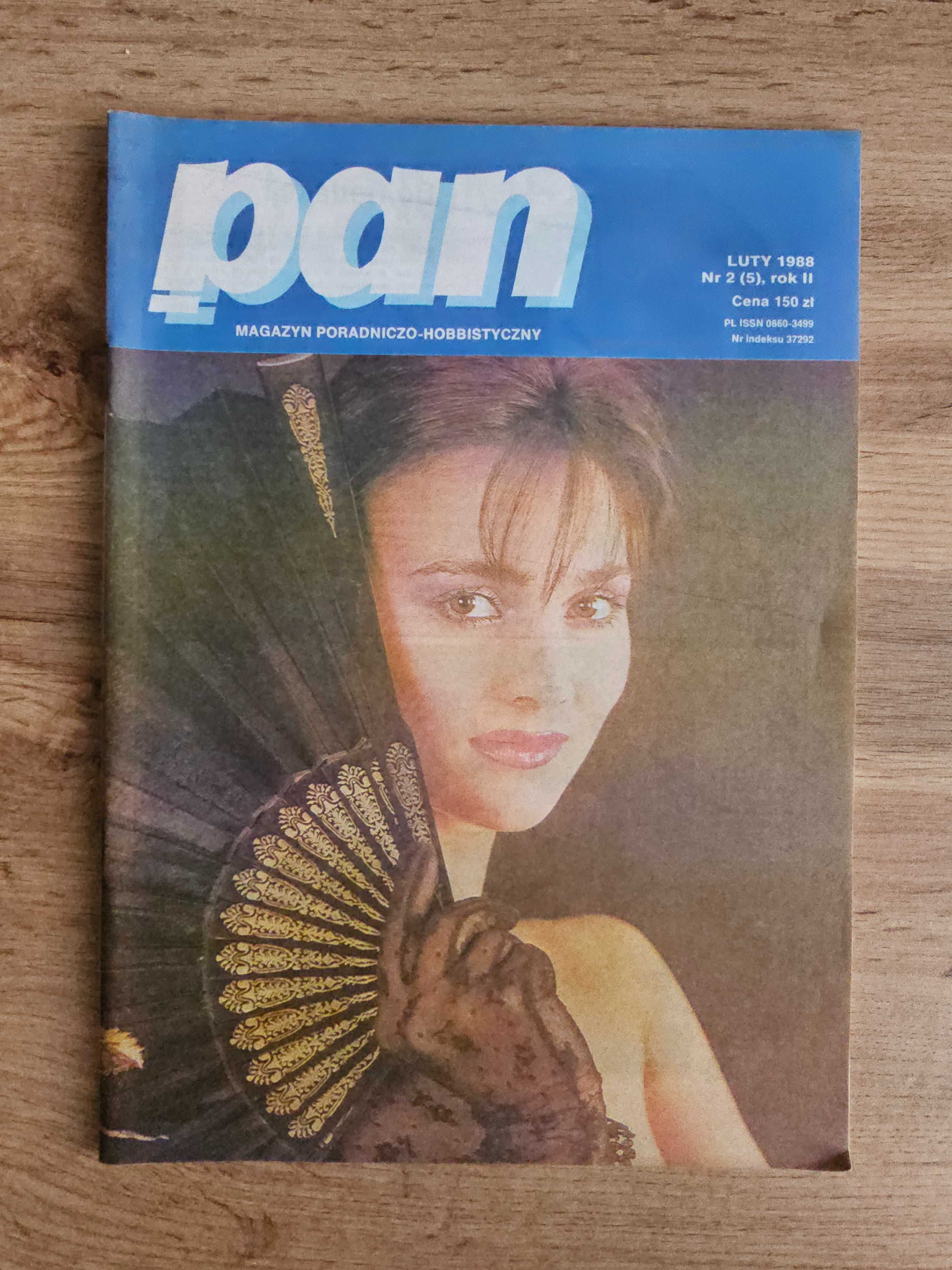 Magazyn Poradniczo-Hobbistyczny PAN 2 (5) luty 1988 - polski Playboy