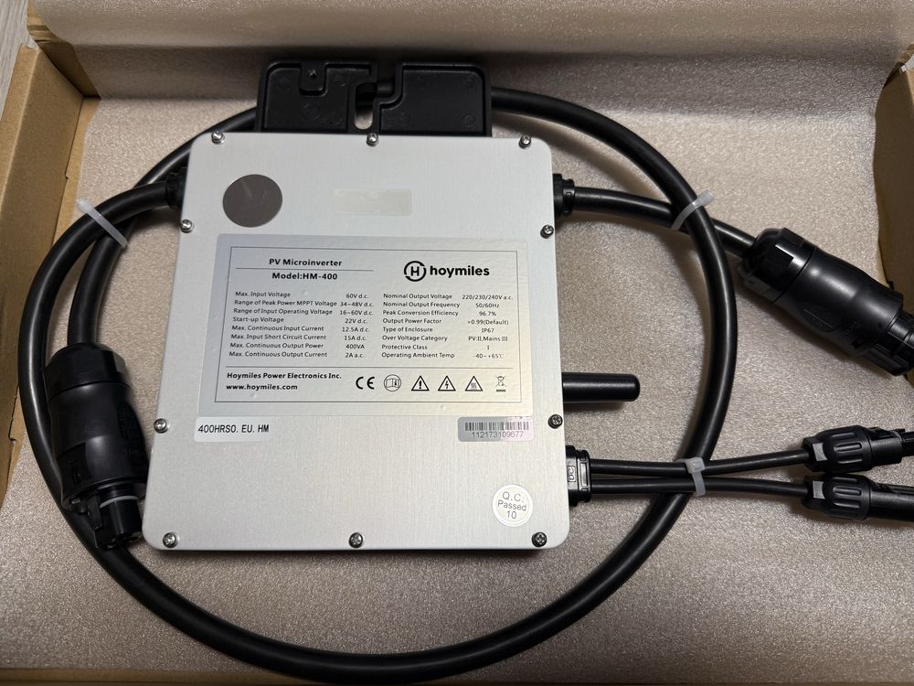 Mikroinwerter falownik Hoymiles HM-400 1F 400W