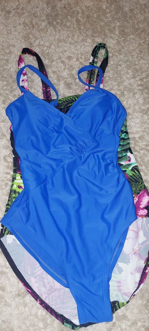 Strój kąpielowy Bonprix 36 + niebieski strój Esmara