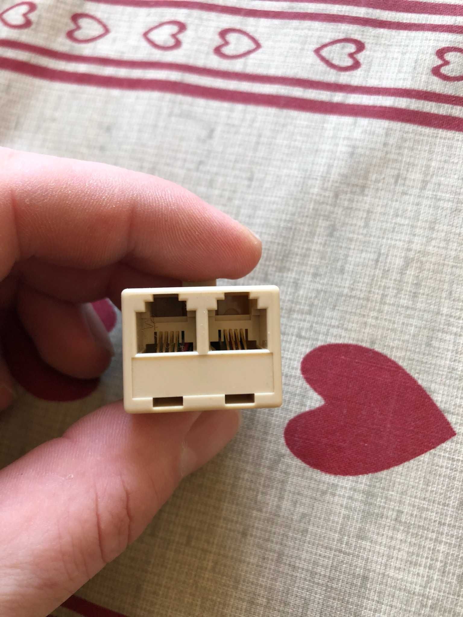 Rozdzielacz RJ-11 internet
