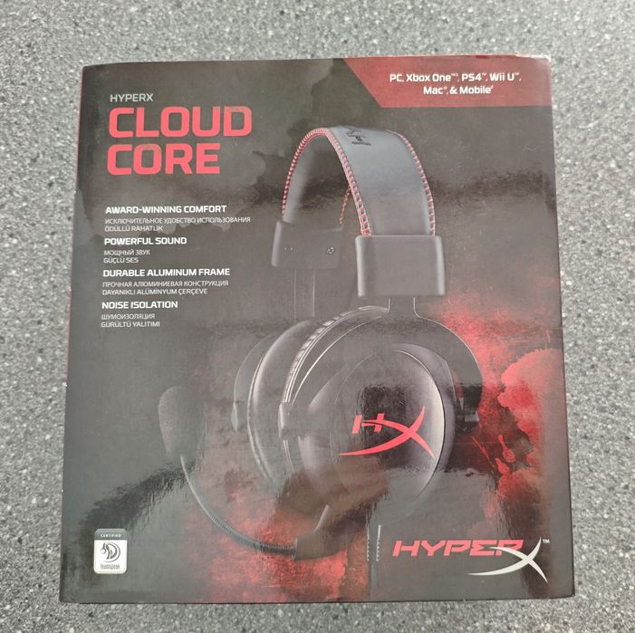 Навушники дротові HyperX Cloud Core