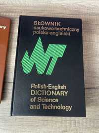 Slownik naukowo techniczny polsko angielski 1983