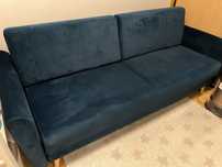 Kanapa Sofa zieleń AMBER